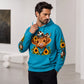 📢🎉50%Rabatt!!!🛍️✨ Hoodie für Herren mit Tasche und schottische Hochlandkuh-Print