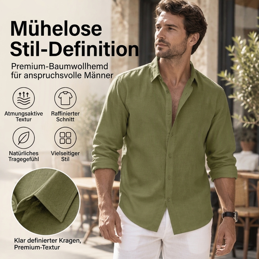 📢🎉50%Rabatt!!!🛍️✨ Lockeres, leichtes und atmungsaktives Leinenhemd für Herren