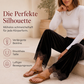 📢🎉50%Rabatt!!!🛍️✨Samthose mit weiter Bein und Spitzenbesatz für Damen