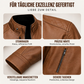 📢🎉50%Rabatt!!!🛍️✨Stylische Stehkragen-PU-Lederjacke für Herren