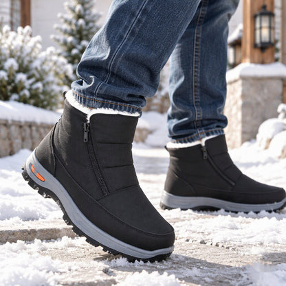 📢🎉50%Rabatt!!!🛍️✨Herbst Winter Stiefel Herren warme Plüsch gefüttert wasserdicht Schneestiefel