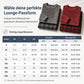 📢🎉50%Rabatt!!!🛍️✨Weiches, plüschiges Strick-Loungewear-Pyjama-Set für Herren mit einfarbigem Rundhalsoberteil und Karottenhose