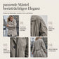 📢🎉50%Rabatt!!!🛍️✨Langer doppelreihiger strukturierter Mantel für Damen, elegante Business-Outdoor-Bekleidung