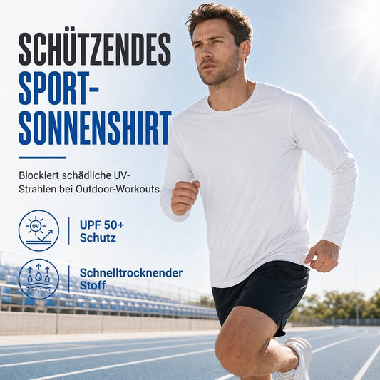 📢🎉50%Rabatt!!!🛍️✨Herren Schnell Trocknend Rundhals Langarmshirt